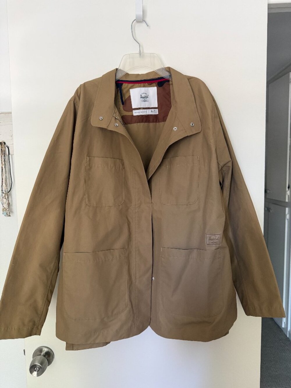 Women's Herschel Utility Jacket Khaki XL